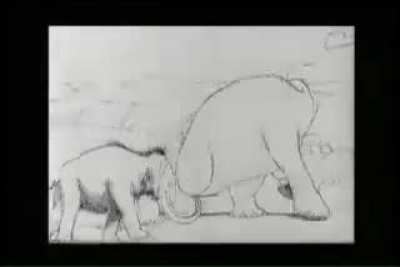 Gertie the Dinosaur 1914. The first animated movie featuring a dinosaur!