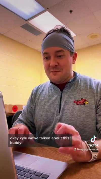Virtual PE class: a brief look at what remote learning is like from the teacher’s perspective.