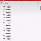 I don’t think I’ve ever been this bored