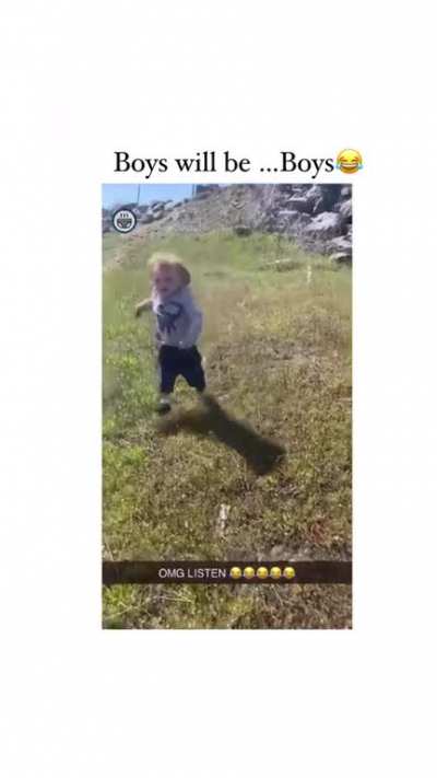 Boys will be boys