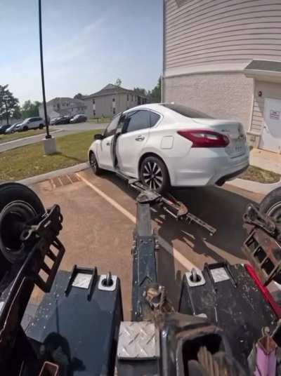 To tow a car
