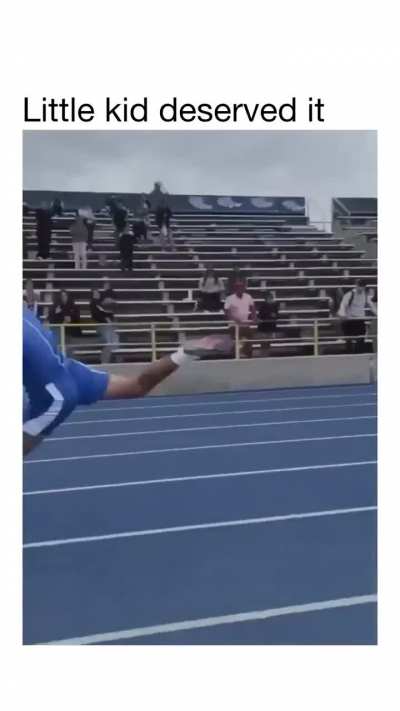 Poor runner.