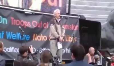 ?️ Julian Assange: "If wars can be started by lies, peace can be started by truth"