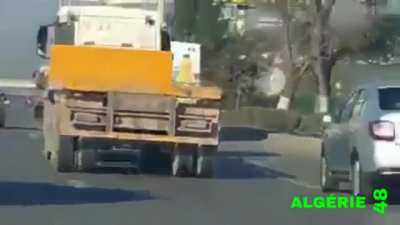 Idiot causes an accident and is instantly stopped by undercover agents