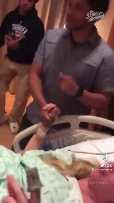 Fun times in the delivery room