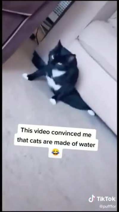 Caught redhanded being liquid