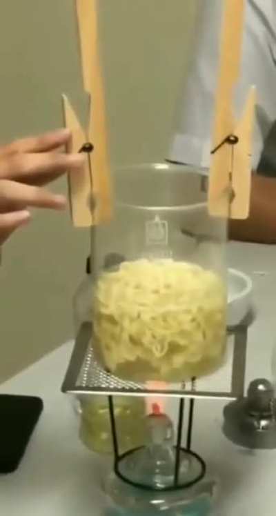 Teacher:"no eating in class". Kids in the back: