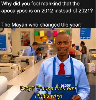 Oldest trick in the book