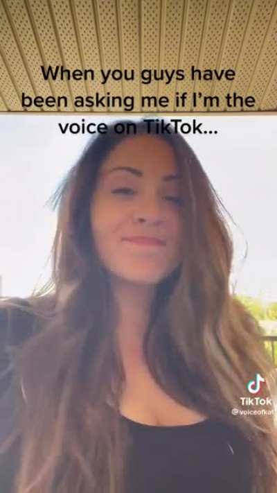 So she's the one...