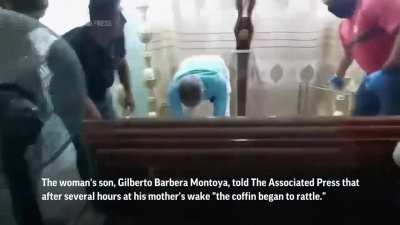 Elderly woman who was declared dead come to life during her wake