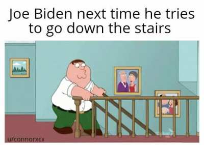 How did he get off AF1 ? (OC)