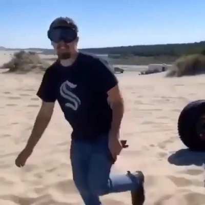 WCGW trying to do a flip?