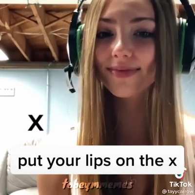 The unexpected kiss...