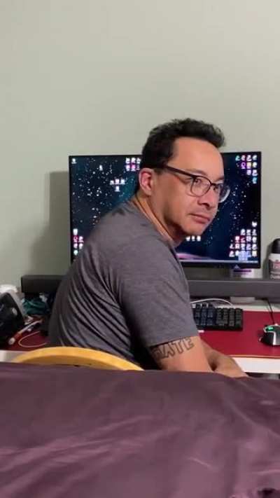 My wife decided to play "the influencer" prank on me. Being a SAHD, I was not playing with her.