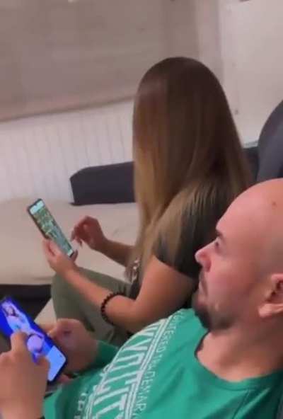 You can't hide anything from your lady..??
