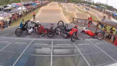 To race