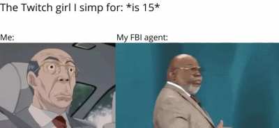 *chuckles* I'm in danger