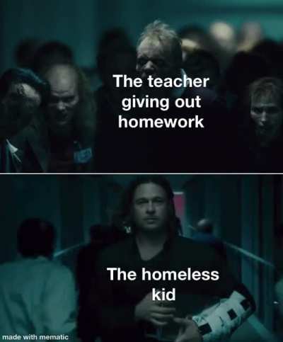 Homeless ass, dead mom having ass