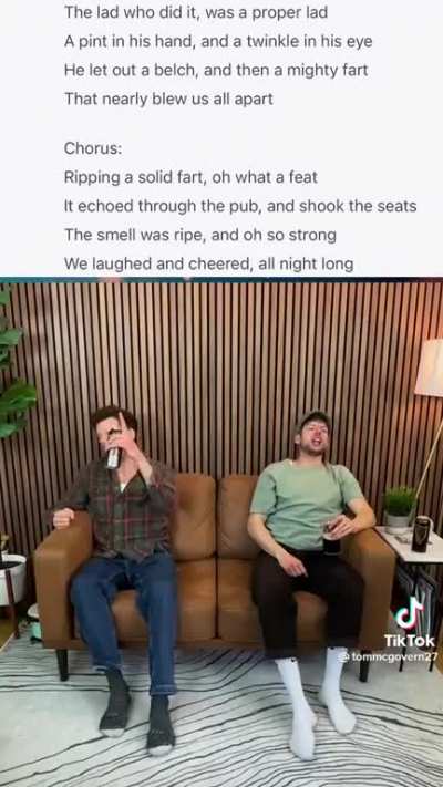 Sean’s favourite song!
