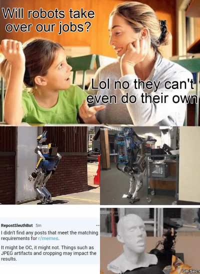 I think we're safe for now