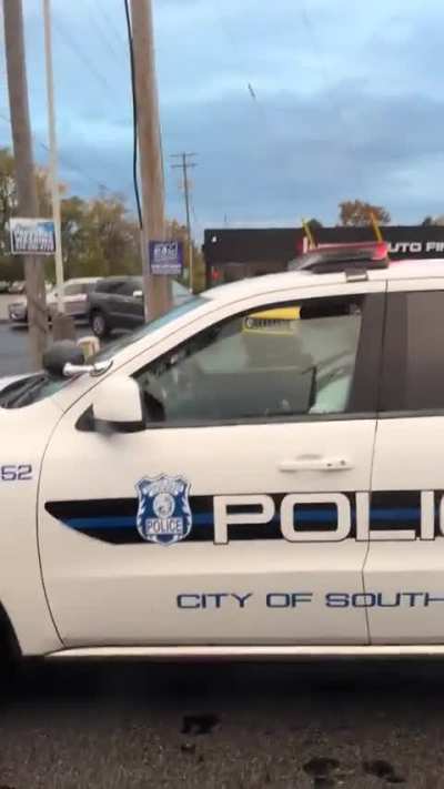 That's a cool cop!