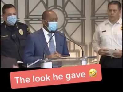 The moment he realised