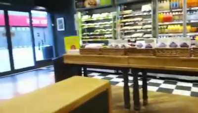 Saw another video of a seagull stealing stuff earlier today, so I decided to post this (Credit goes to YT channel Ginger Cal and Friends)