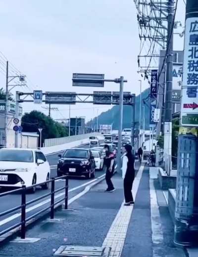 This customer service in Japan
