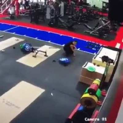 Removing weights in the wrongest way possible