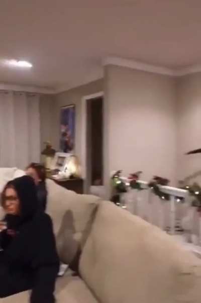 “My husband is not going out like that!”