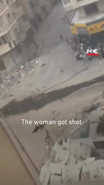 To escape a combat zone