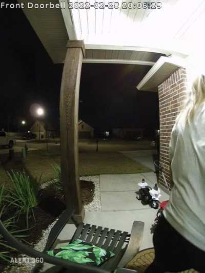 I feed this bird and she lives on my house and this is how she treats me! ?