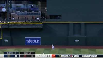 [Highlight] Willy Adames ends Merrill Kelly's bid for a no hitter and shutout with a bomb over the center field fence