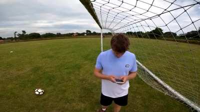 Using mobile in a goal