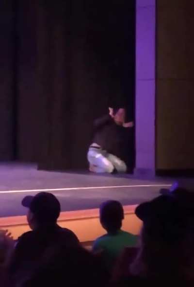 Not really feelin’ the dance today