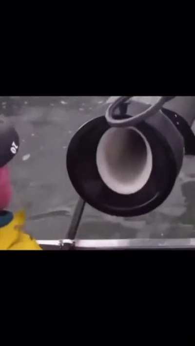 You got knocked the fish out!