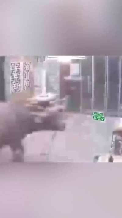 Excuse me coming though