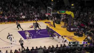 [Highlight] Russell Westbrook obliterates Kevin Durant's shot attempt with the good defense