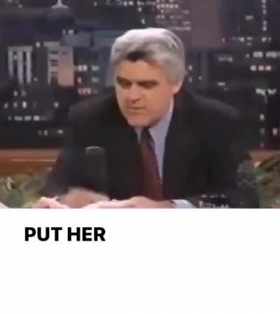 He really didn’t see that coming. ?