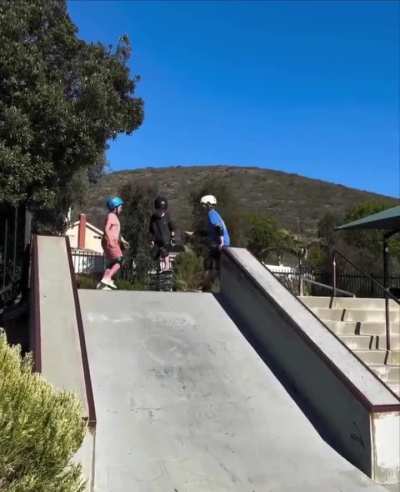 This kid is what would happen if you combined Tony Hawk and Jackass, absolute cinema ?