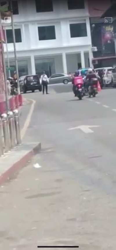 Police in Malaysia aren’t joking