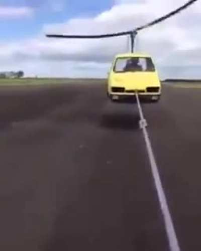 Hold my beer while I fly this car-copter!