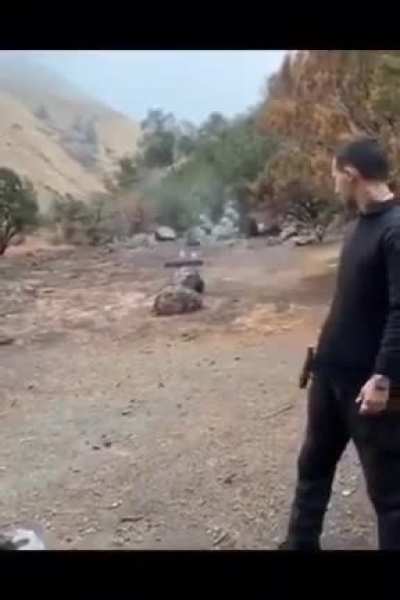This guy has great aim