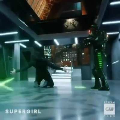This real scene from Supergirl "Leeroy Jenkins"
