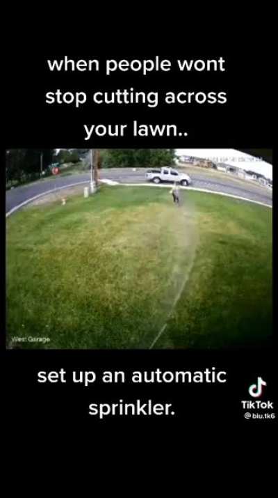 To take a shortcut