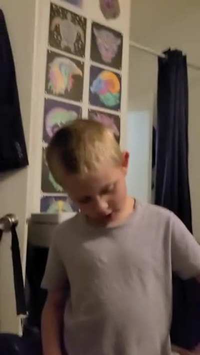 "Mom gets kid to admit he broke a toy without him realizing he is admiting it."