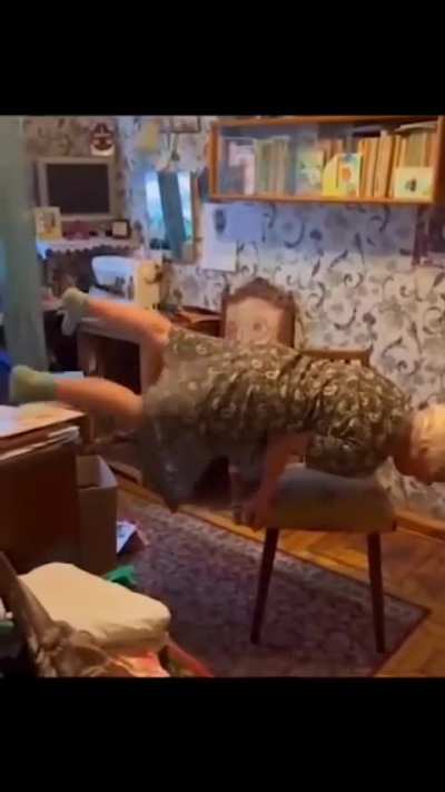 Body is 70 years old, but is 17 in spirit