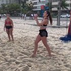 This game of beach Ping Ball