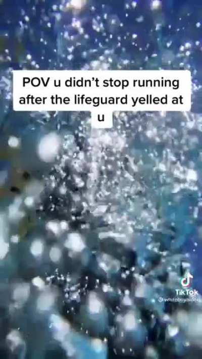 “Now you’ll never run again”