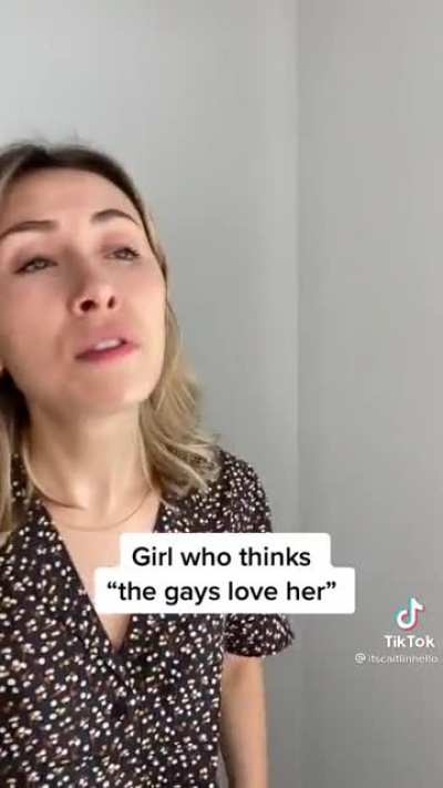 "The gays love me"
